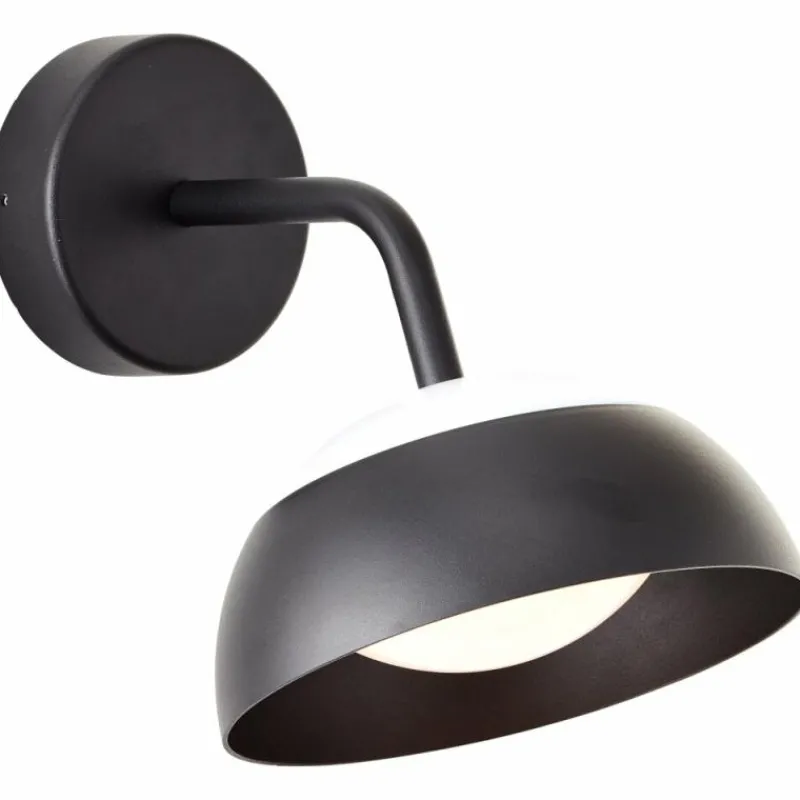 Luminaires Brilliant Applique murale d'extérieur Brilliant Matfen LED Noir, 1 lumière