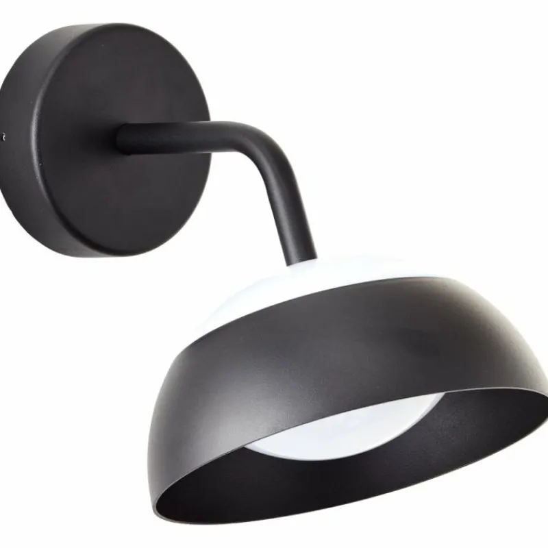 Luminaires Brilliant Applique murale d'extérieur Brilliant Matfen LED Noir, 1 lumière