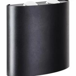 Luminaires Brilliant Applique murale d'extérieur Brilliant Tursdale LED Noir, 4 lumières
