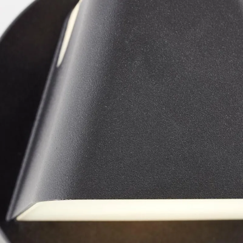 Luminaires Brilliant Applique murale d'extérieur Brilliant Scorton LED Noir, 2 lumières