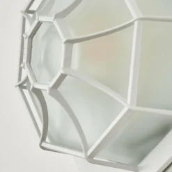 hofstein Applique murale d'extérieur Ibacache Blanc, 1 lumière