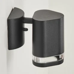 hofstein Applique murale d'extérieur Amyton Noir, 1 lumière