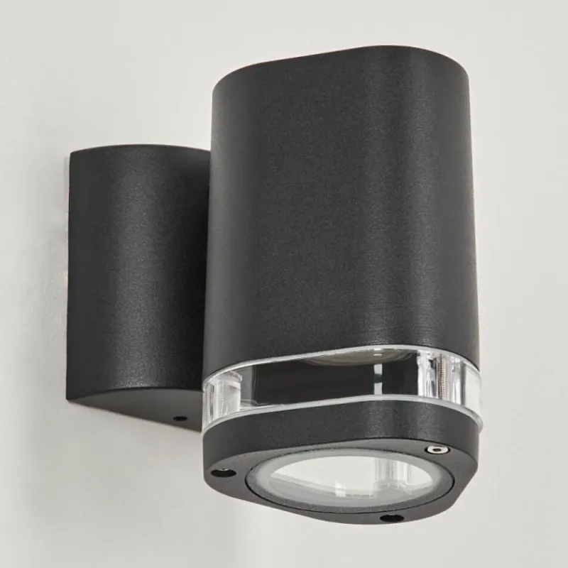 hofstein Applique murale d'extérieur Amyton Noir, 1 lumière