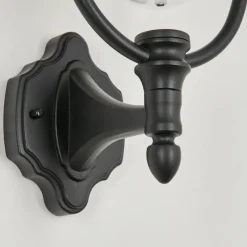 Luminaires Rustiques-hofstein Applique murale d'extérieur Tingha Noir, 1 lumière