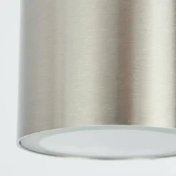 hofstein Applique murale d'extérieur Bessiebelle Acier inoxydable, 1 lumière, Détecteur de mouvement