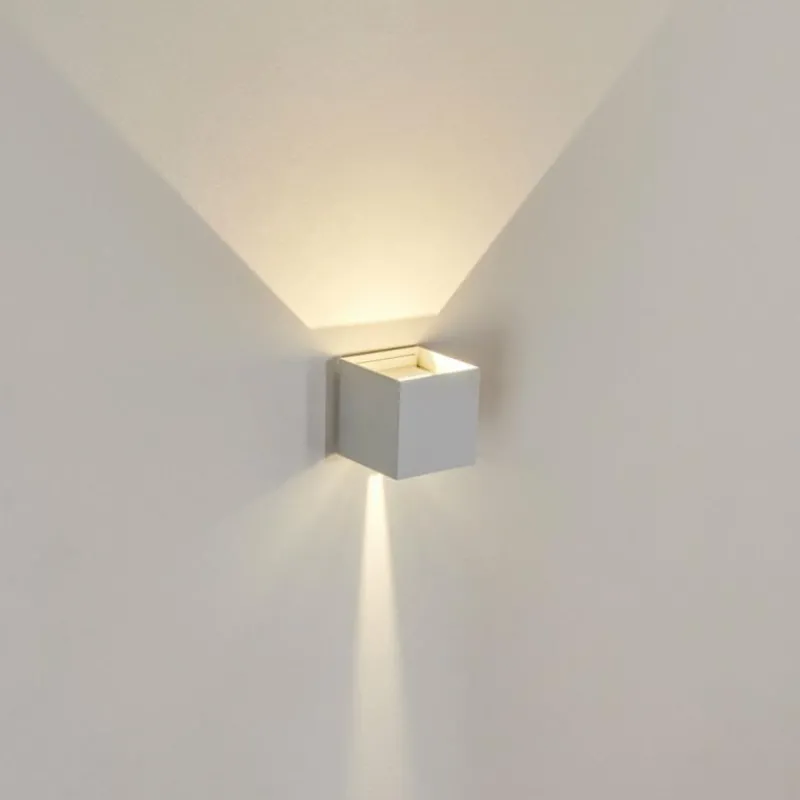 hofstein Applique murale d'extérieur Pyalong LED Blanc, 1 lumière