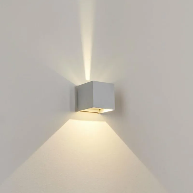 hofstein Applique murale d'extérieur Pyalong LED Blanc, 1 lumière