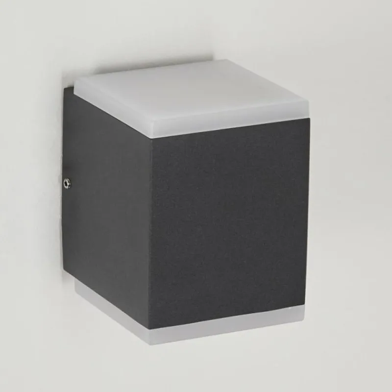 hofstein Applique murale d'extérieur Oatlands LED Anthracite, 2 lumières