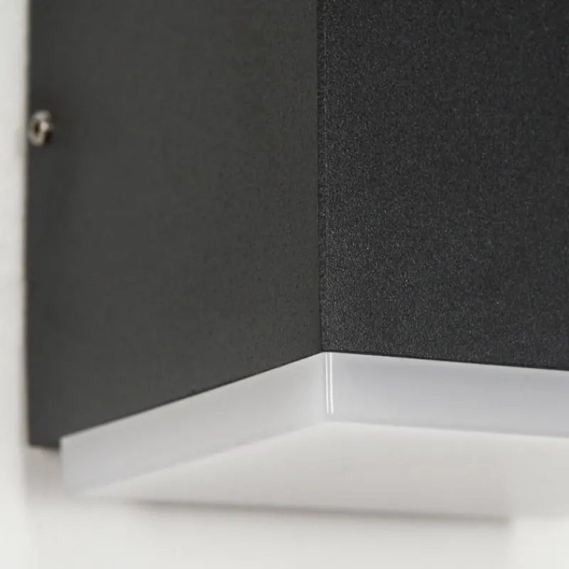 hofstein Applique murale d'extérieur Oatlands LED Anthracite, 2 lumières