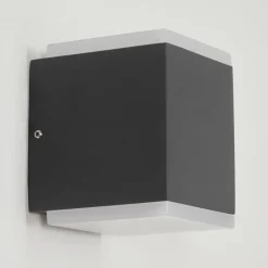 hofstein Applique murale d'extérieur Oatlands LED Anthracite, 2 lumières