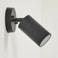 hofstein Applique murale d'extérieur Bessiebelle Noir, 1 lumière