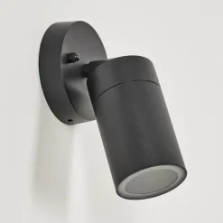 hofstein Applique murale d'extérieur Bessiebelle Noir, 1 lumière