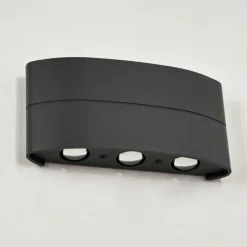 hofstein Applique murale d'extérieur Trapatrapa LED Anthracite, 6 lumières