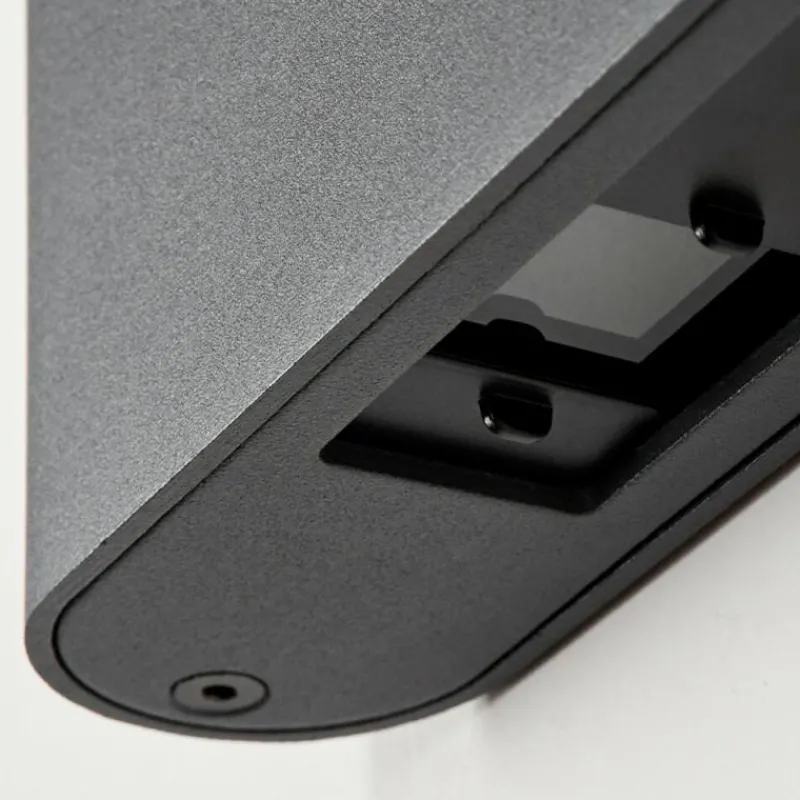 hofstein Applique murale d'extérieur Trapatrapa LED Anthracite, 2 lumières