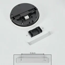 hofstein Applique murale d'extérieur Centinela LED Anthracite, Blanc, 1 lumière