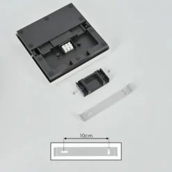 hofstein Applique murale d'extérieur Gomero LED Anthracite, Blanc, 1 lumière