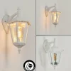 Luminaires Rustiques-hofstein Applique murale d'extérieur Pamputa Blanc, 1 lumière