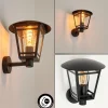 Luminaires Rustiques-hofstein Applique murale d'extérieur Ausipar Noir, 1 lumière