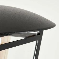 Luminaires Rustiques-hofstein Applique murale d'extérieur Ausipar Noir, 1 lumière