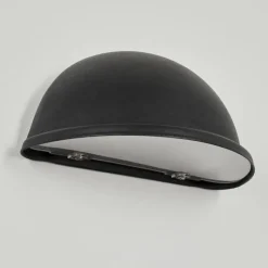 hofstein Applique murale d'extérieur Wundowie Noir, 1 lumière