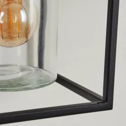 hofstein Applique murale d'extérieur Fiskenes Noir, 1 lumière