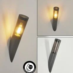 hofstein Applique murale d'extérieur Gaborone Anthracite, 1 lumière