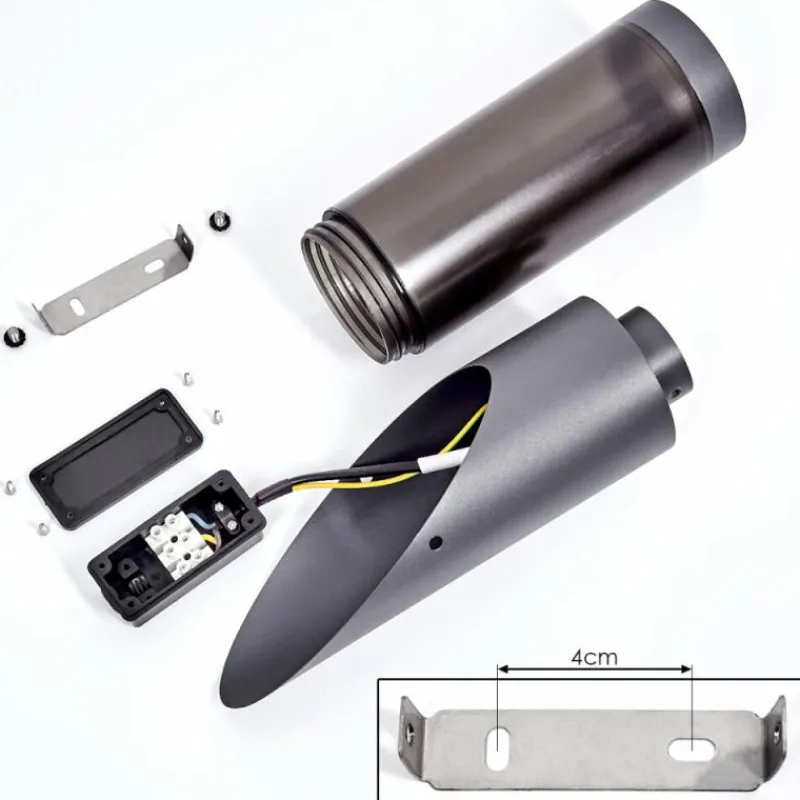 hofstein Applique murale d'extérieur Gaborone Anthracite, 1 lumière