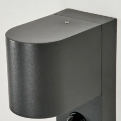 hofstein Applique murale d'extérieur Kingstown Anthracite, Transparent, 1 lumière, Détecteur de mouvement