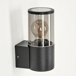 Suspension Verre Fumé-hofstein Applique murale d'extérieur Caragua Anthracite, 1 lumière