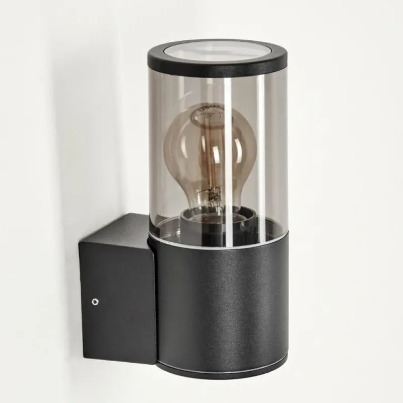 Suspension Verre Fumé-hofstein Applique murale d'extérieur Caragua Anthracite, 1 lumière