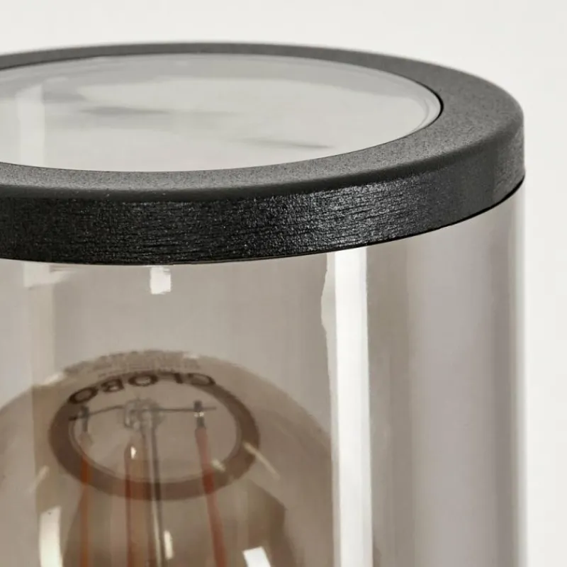 Suspension Verre Fumé-hofstein Applique murale d'extérieur Caragua Anthracite, 1 lumière