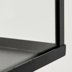 Lampes Vintages & Rétros-hofstein Applique murale d'extérieur Fortunies Bois clair, Couleur bois, Noir, 1 lumière