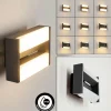 hofstein Applique murale d'extérieur Ramalheira LED Anthracite, 1 lumière