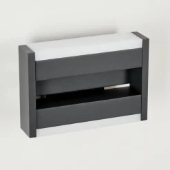 hofstein Applique murale d'extérieur Ramalheira LED Anthracite, 1 lumière