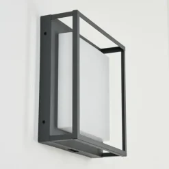 hofstein Applique murale d'extérieur Nonza LED Anthracite, 1 lumière