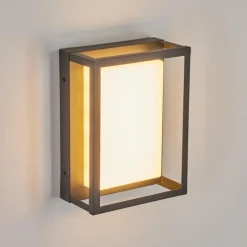 hofstein Applique murale d'extérieur Nonza LED Anthracite, 1 lumière