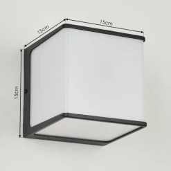 hofstein Applique murale d'extérieur Burseryd LED Anthracite, 1 lumière