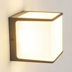 hofstein Applique murale d'extérieur Burseryd LED Anthracite, 1 lumière