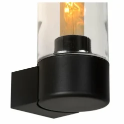 Luminaires Lucide Applique murale d'extérieur Lucide MICHA Noir, 1 lumière