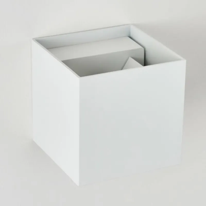 hofstein Applique murale d'extérieur Tamarin LED Blanc, 2 lumières