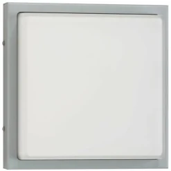 Luminaires LCD Applique murale d'extérieur LCD Osser Gris, 1 lumière, Détecteur de mouvement