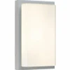 Luminaires LCD Applique murale d'extérieur LCD Arber LED Gris, 1 lumière, Détecteur de mouvement
