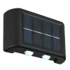 Luminaires Globo Lighting Applique murale d'extérieur Globo SOLAR LED Noir, 4 lumières