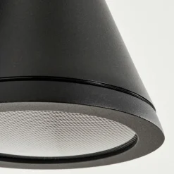 hofstein Applique murale d'extérieur Verberie Noir, 2 lumières