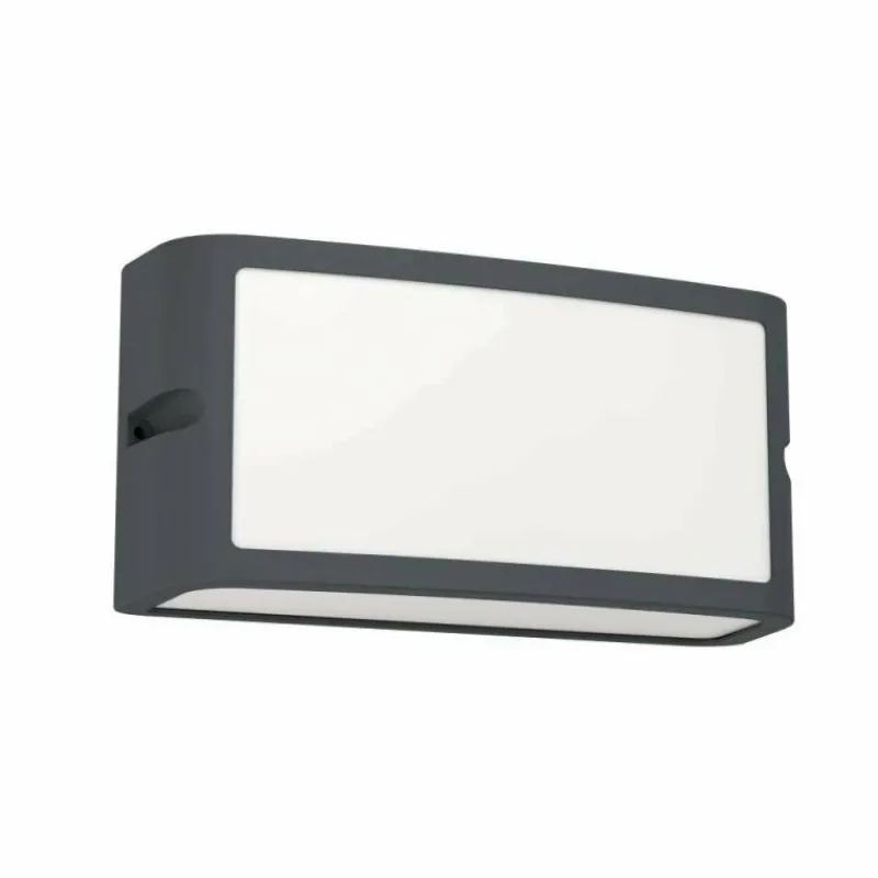 Luminaires Eglo Applique murale d'extérieur Eglo CAMARDA LED Anthracite, 1 lumière