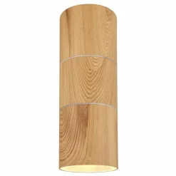 Lampes En Bois-Luminaires Globo Lighting Applique murale d'extérieur Globo STYLE Couleur bois, 2 lumières