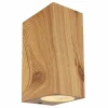 Lampes En Bois-Luminaires Globo Lighting Applique murale d'extérieur Globo VERONIKA Couleur bois, 2 lumières