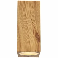 Lampes En Bois-Luminaires Globo Lighting Applique murale d'extérieur Globo VERONIKA Couleur bois, 2 lumières