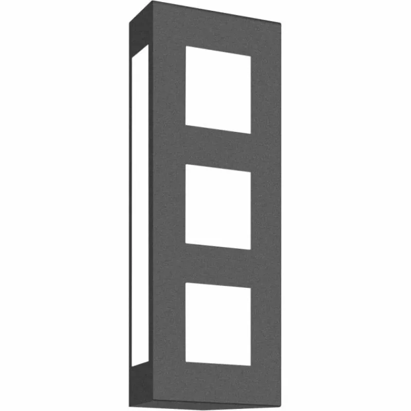 Luminaires CMD Applique murale d'extérieur CMD AQUA LEGENDO Anthracite, 2 lumières