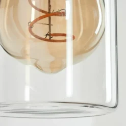 Lampes Vintages & Rétros-hofstein Applique murale d'extérieur Palanga Noir, 1 lumière